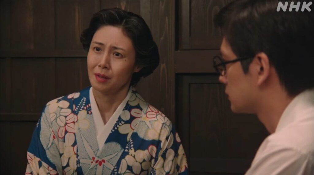 【朝ドラ『あんぱん』第18週第87話 感想・考察・ネタバレ】登美子の突然登場でのぶと嵩に波乱！「ホーンテッドマンション」BGMが話題