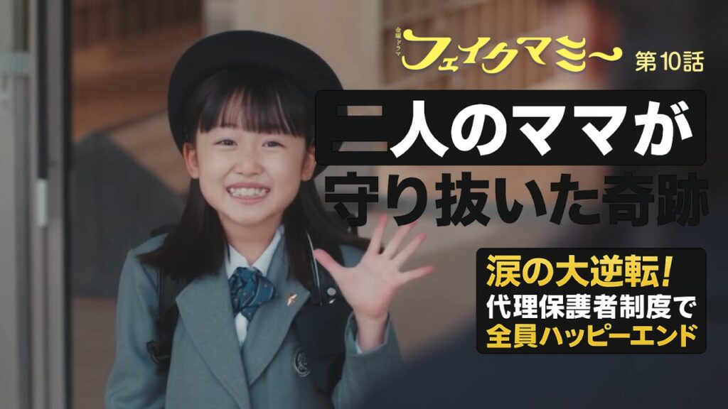 『フェイクマミー』最終回ネタバレ｜波瑠×川栄李奈が魅せた新しい母親像！全員ハッピーエンドで清々しい締めくくり