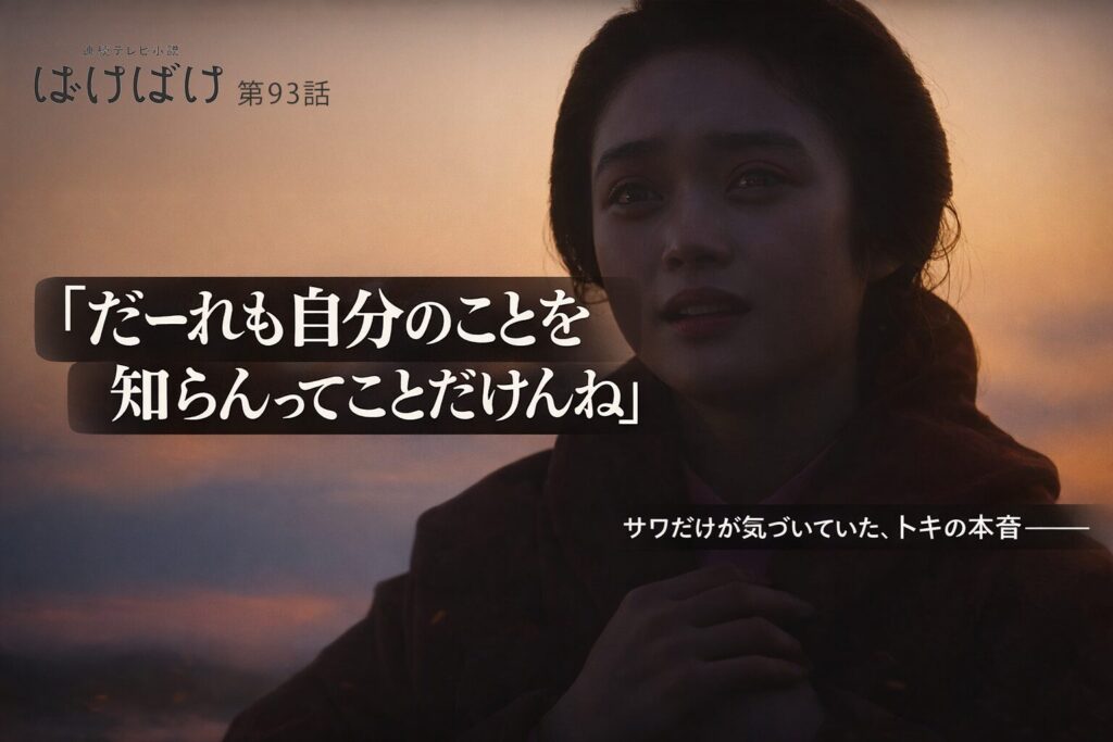 【ばけばけ第19週第93回あらすじ ネタバレ感想】錦織さんの必死すぎる引き止めと、サワだけが気づいていたトキの本音に視聴者涙腺崩壊