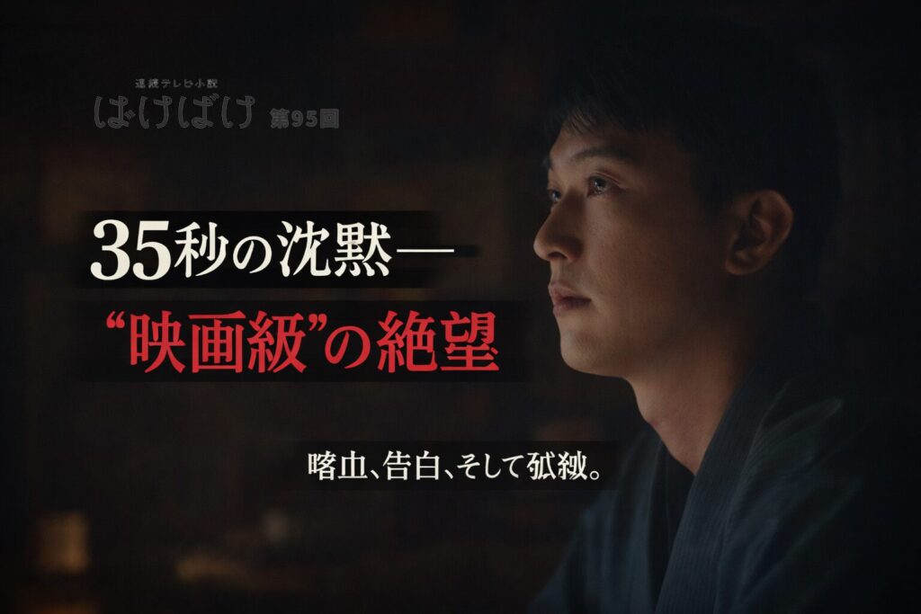 【ばけばけ第19週第95回あらすじ ネタバレ感想】錦織の喀血に視聴者号泣…吉沢亮が魅せた35秒の無言芝居が「映画級」と大反響
