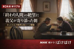 ばけばけ第117話 義父とホットミルクの名シーン解説サムネイル