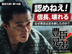 豊臣兄弟！第14話・金ヶ崎退き口で激昂する信長（小栗旬）