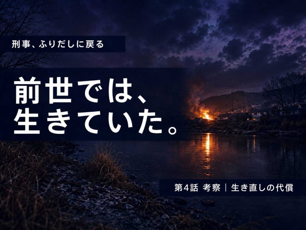 刑事ふりだしに戻る 第4話サムネイル｜バタフライエフェクトと生き直しの代償