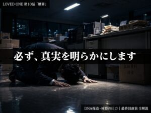 LOVED ONE第10話「贖罪」真澄先生の決意シーンサムネイル