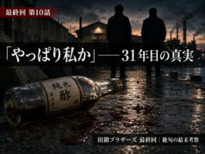 田鎖ブラザーズ最終回考察サムネイル｜「やっぱり私か」31年目の真実と絶句のラスト
