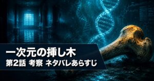 一次元の挿し木 第2話 考察 アイキャッチ
