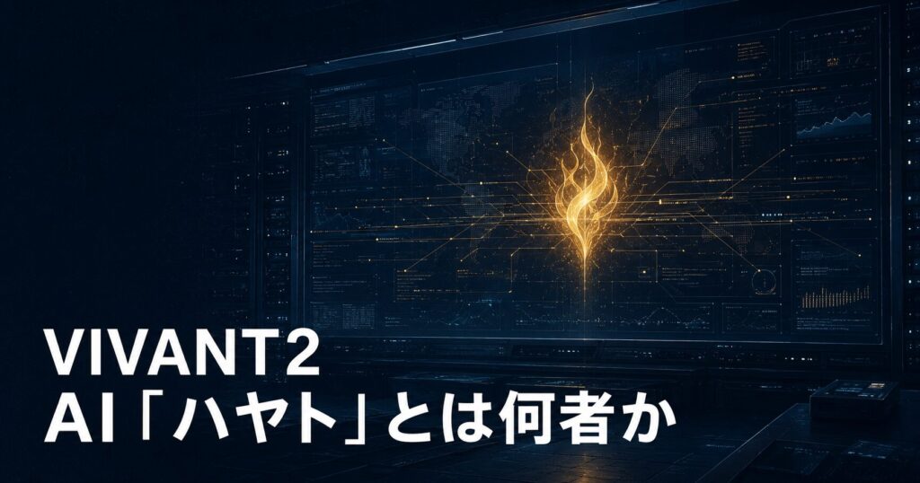 VIVANT2 AIハヤト 正体 役割 考察 アイキャッチ