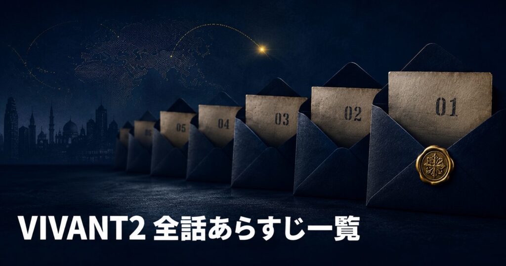 VIVANT2 全話 あらすじ 一覧 アイキャッチ
