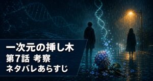 一次元の挿し木 第7話 考察 アイキャッチ