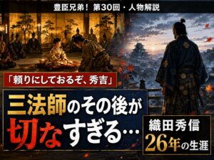 「豊臣兄弟！」三法師こと織田秀信の26年の生涯を解説する記事サムネイル