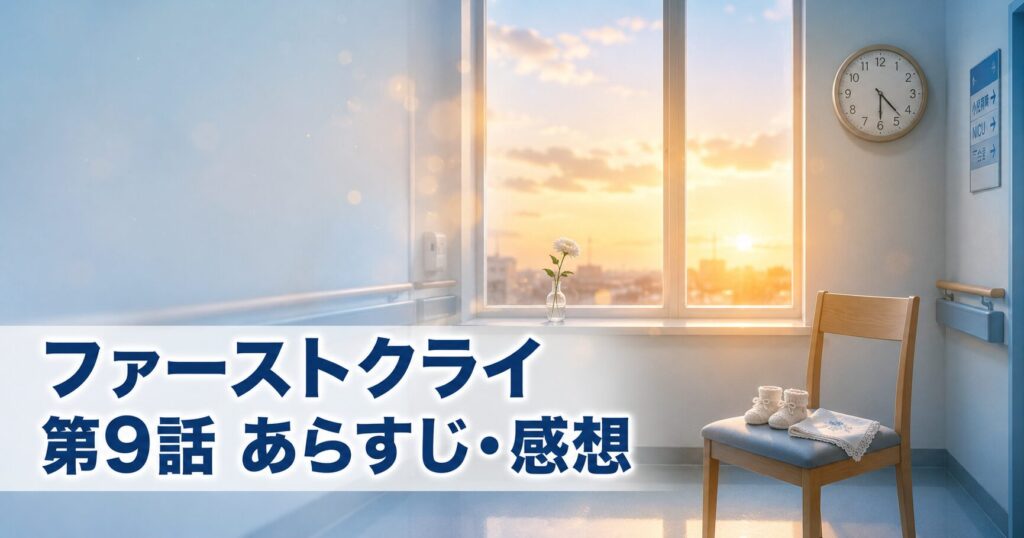 ファーストクライ 母子救命救急班 第9話 あらすじ 感想 アイキャッチ