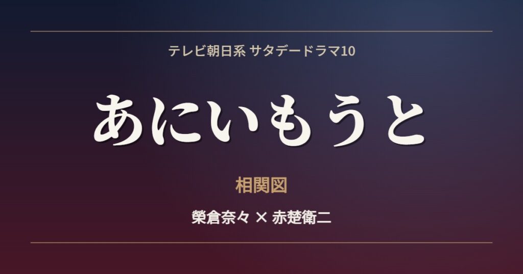 あにいもうと 相関図 アイキャッチ
